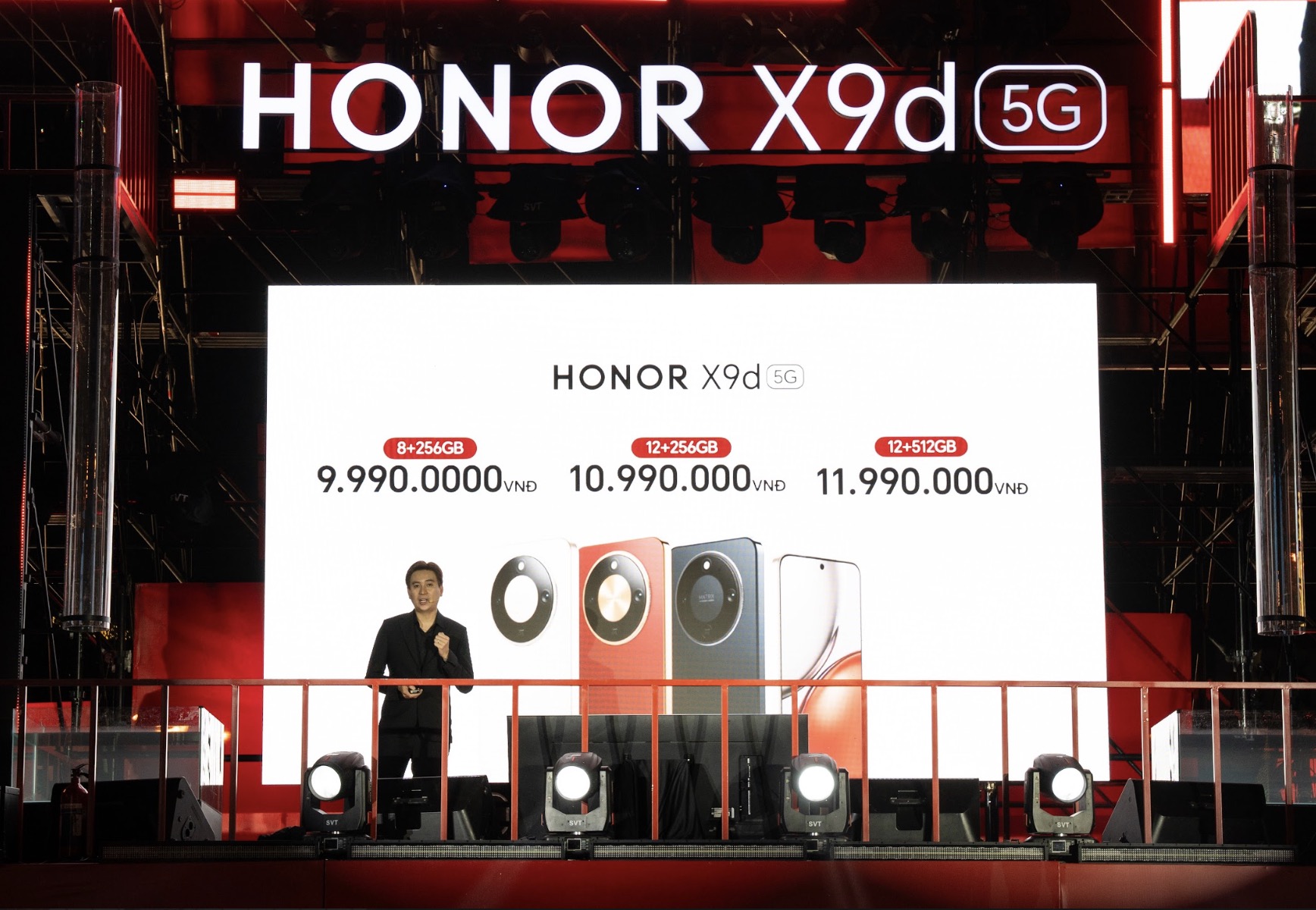 HONOR X9d ra mắt ấn tượng tại Việt Nam: Smartphone siêu bền, pin 8.300 mAh, giá từ 9,99 triệu đồng TechTimes Vietnam HONOR X9d ra mắt ấn tượng tại Việt Nam: Smartphone siêu bền, pin 8.300 mAh, giá từ 9,99 triệu đồng