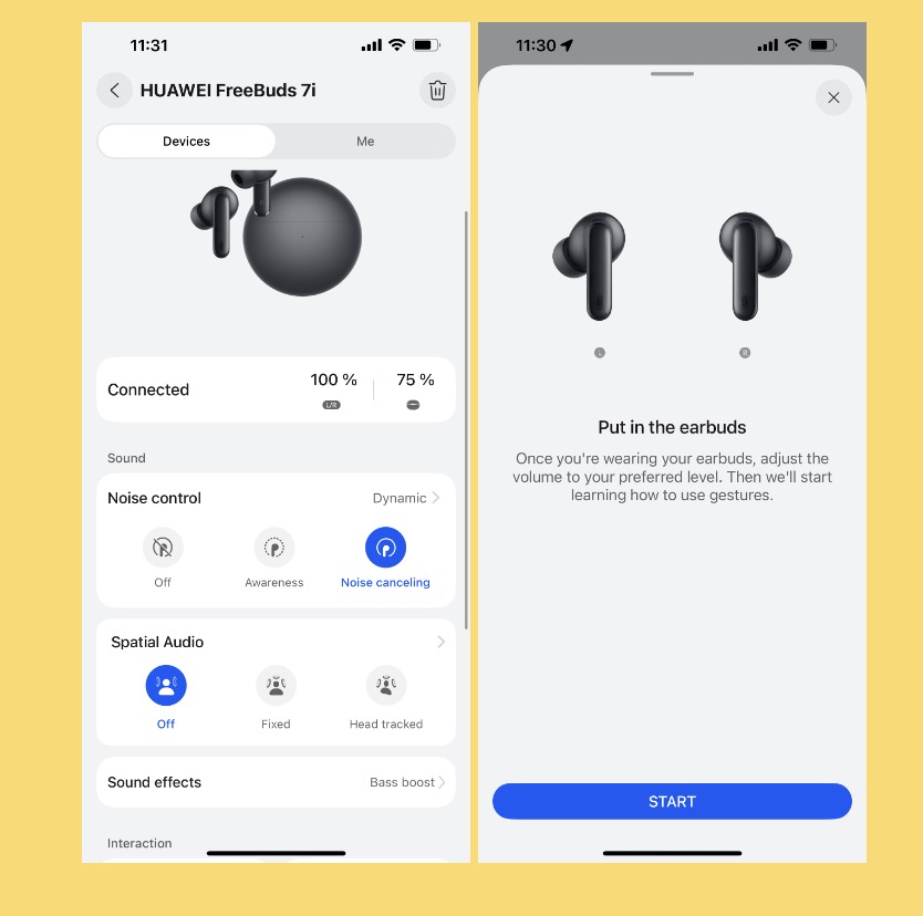 HUAWEI FreeBuds 7i: 'Tân binh' dưới 2 triệu đang định nghĩa lại luật chơi tai nghe TWS tại Việt Nam TechTimes Vietnam Ứng dụng Huawei AI Life giúp tuỳ chỉnh nhiều tính năng cực kỳ hữu ích.