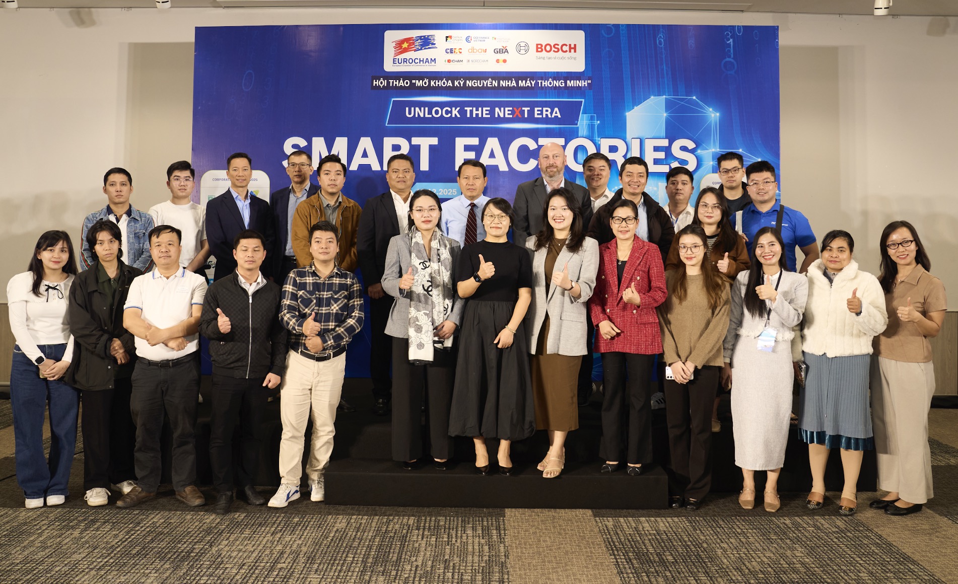 EuroCham cùng Bosch thúc đẩy kỷ nguyên nhà máy thông minh tại thị trường Việt Nam