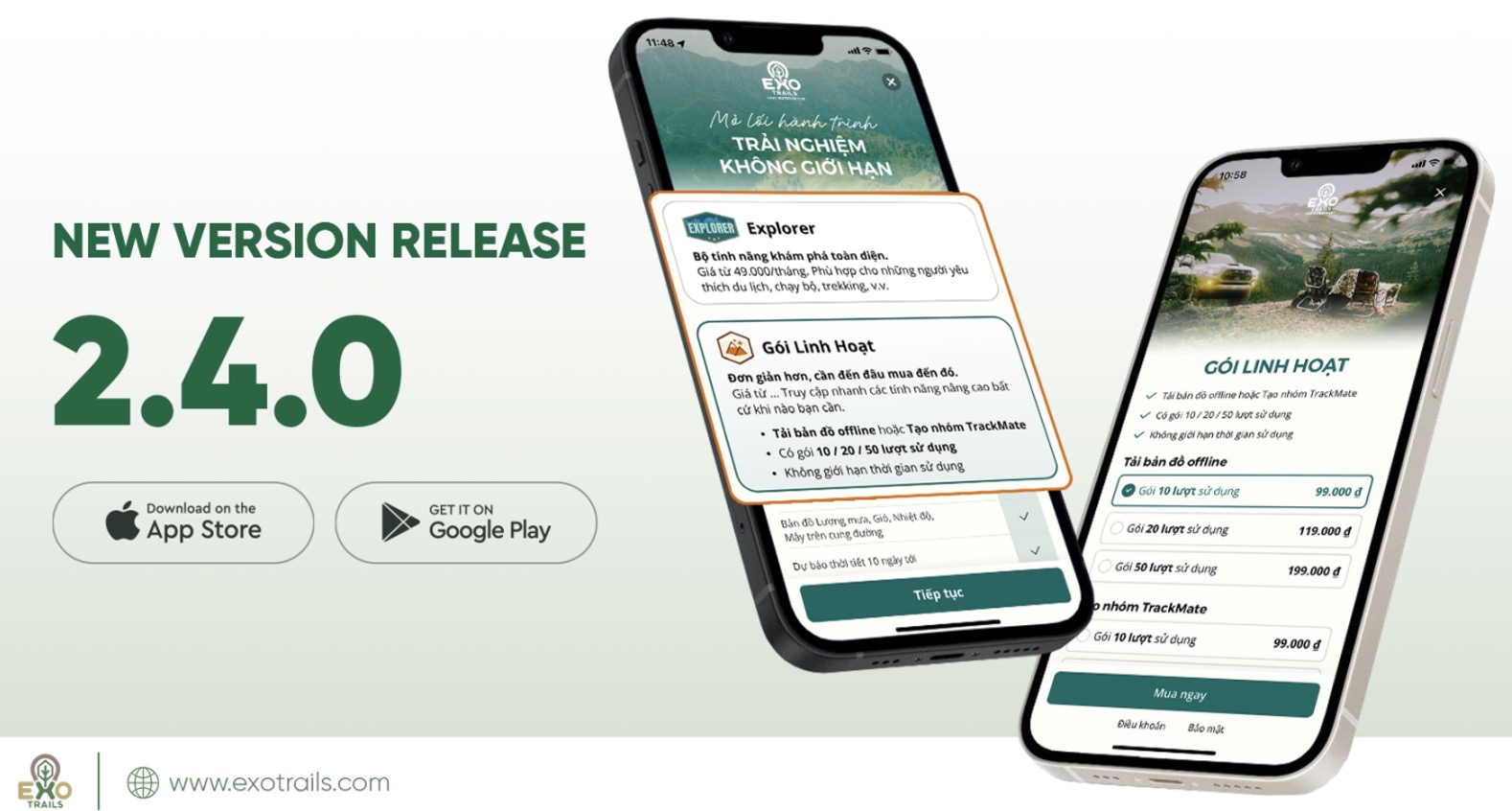 Khi dữ liệu trail được làm giàu liên tục và trải nghiệm số ngày càng mượt, công nghệ Việt như ExoTrails đang góp phần biến trải nghiệm Outdoor thành thói quen lành mạnh, an toàn và gần gũi hơn với đời sống thường nhật.