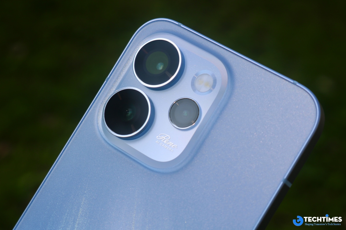 Đánh giá OPPO Reno15 Series: Chuyên gia chân dung AI với camera tiệm cận flagship, thiết kế thời trang và trải nghiệm bền bỉ TechTimes Vietnam ... và đây là cụm camera trên Reno15 Pro 5G.