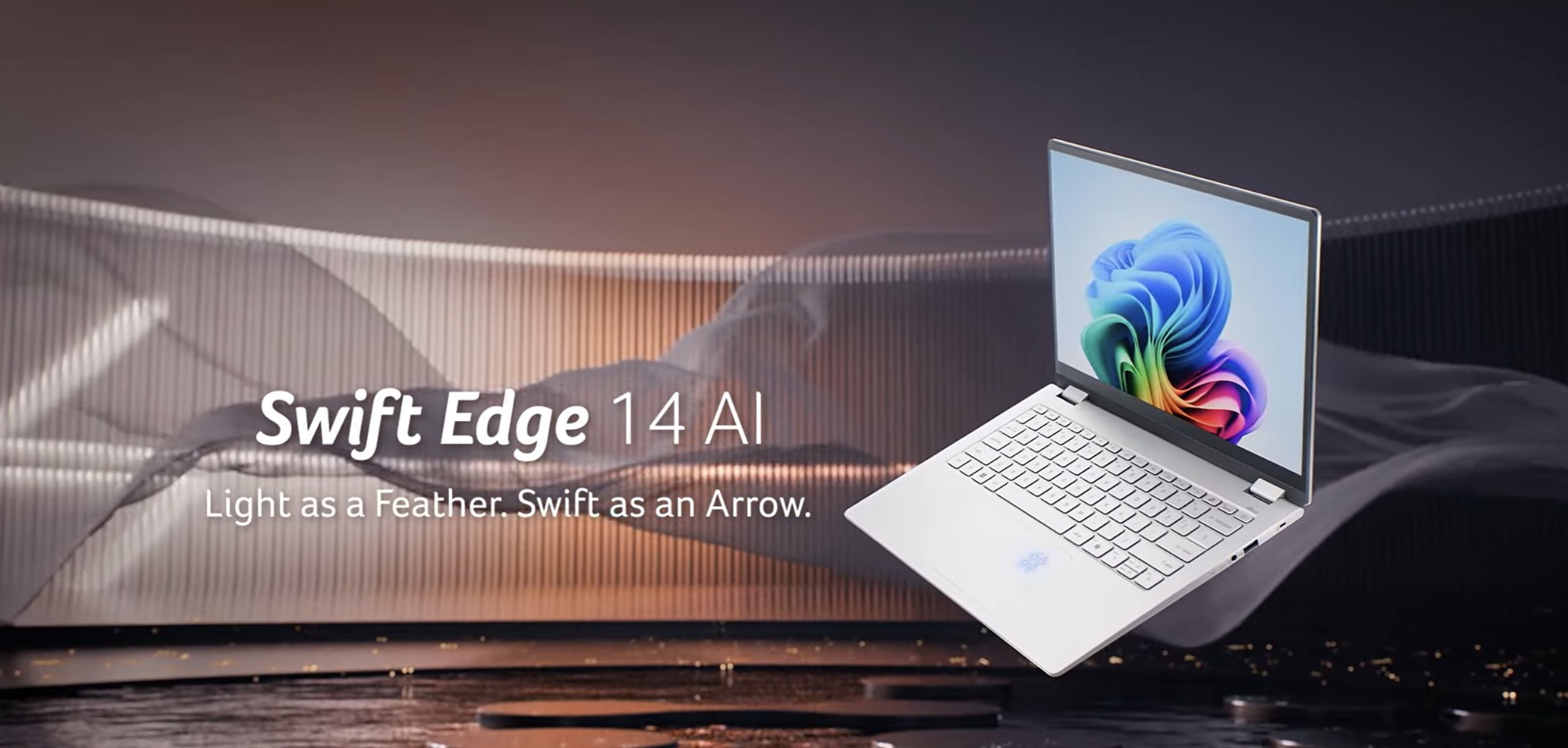 Acer Swift Edge 14 AI - Laptop AI mỏng nhẹ dưới 1kg cho doanh nhân hiện đại