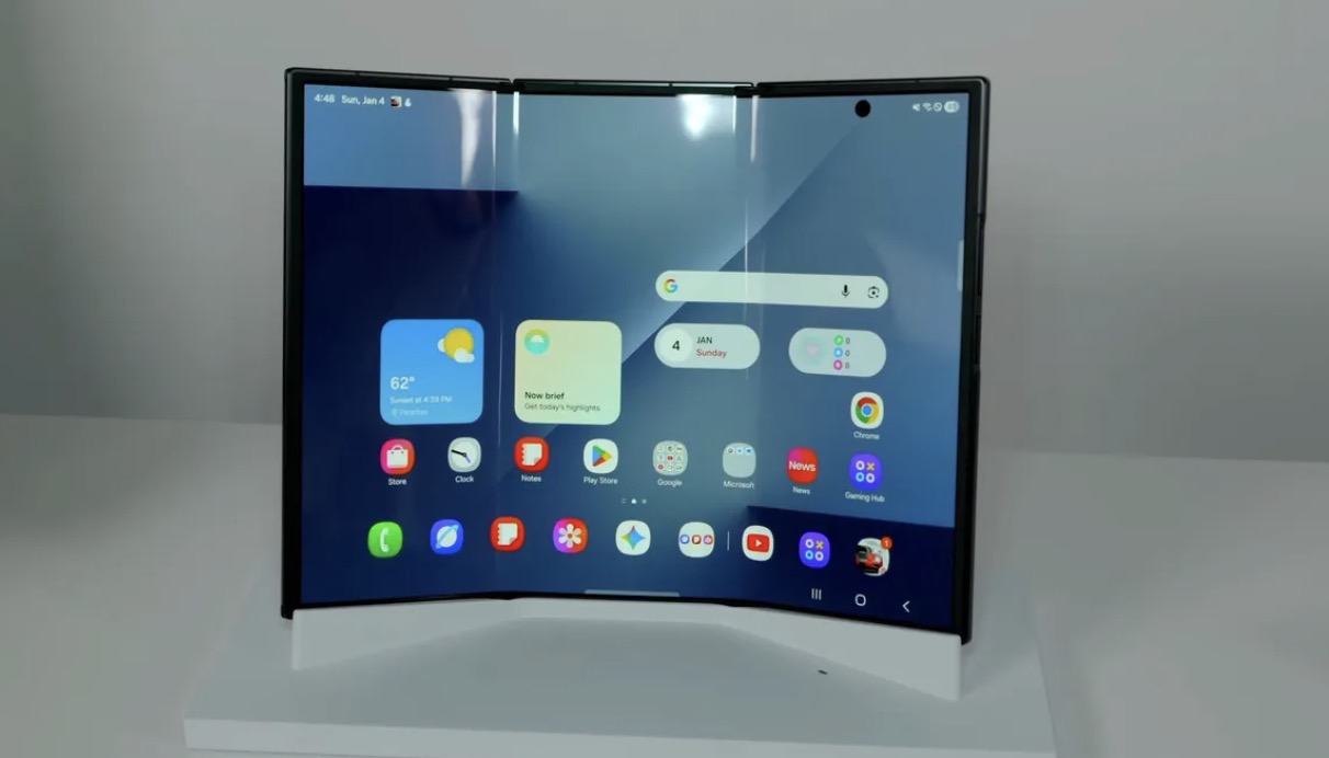 CES 2026: Samsung Galaxy Z TriFold: Khi điện thoại gập tiến gần hơn đến thiết kế '2-trong-1' đúng nghĩa TechTimes Vietnam CES 2026: Samsung Galaxy Z TriFold: Khi điện thoại gập tiến gần hơn đến thiết kế '2-trong-1' đúng nghĩa
