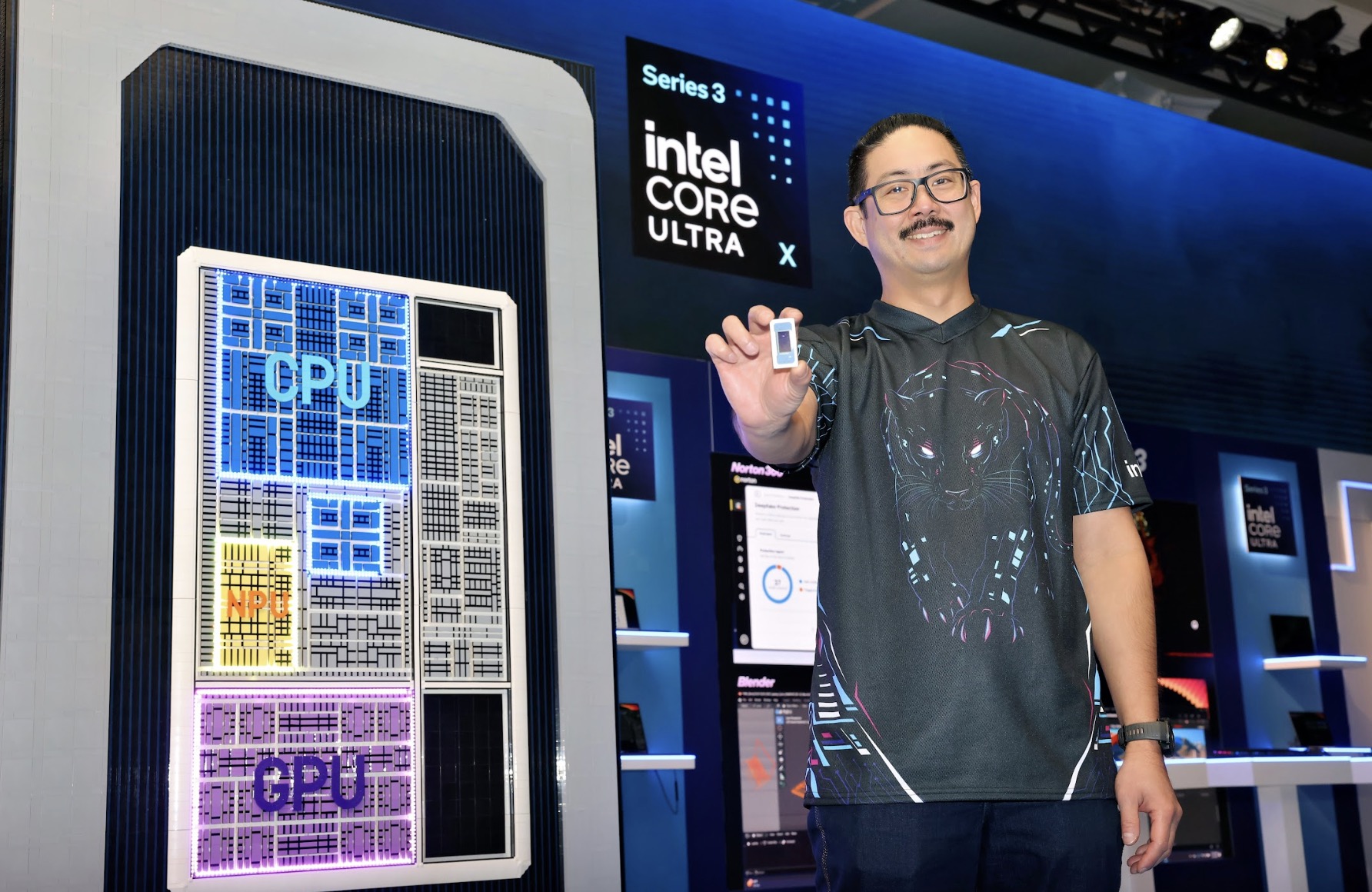 CES 2026: Intel ra mắt Core Ultra Series 3, thế hệ vi xử lý đầu tiên sản xuất trên tiến trình Intel 18A