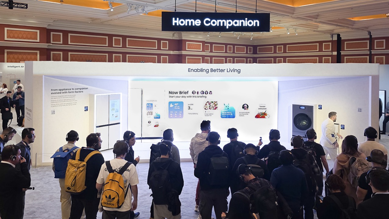 CES 2026: Home Companion - Khi thiết bị gia dụng trở thành “người đồng hành” trong ngôi nhà hiện đại TechTimes Vietnam ▲ Toàn cảnh khu vực Home Companion