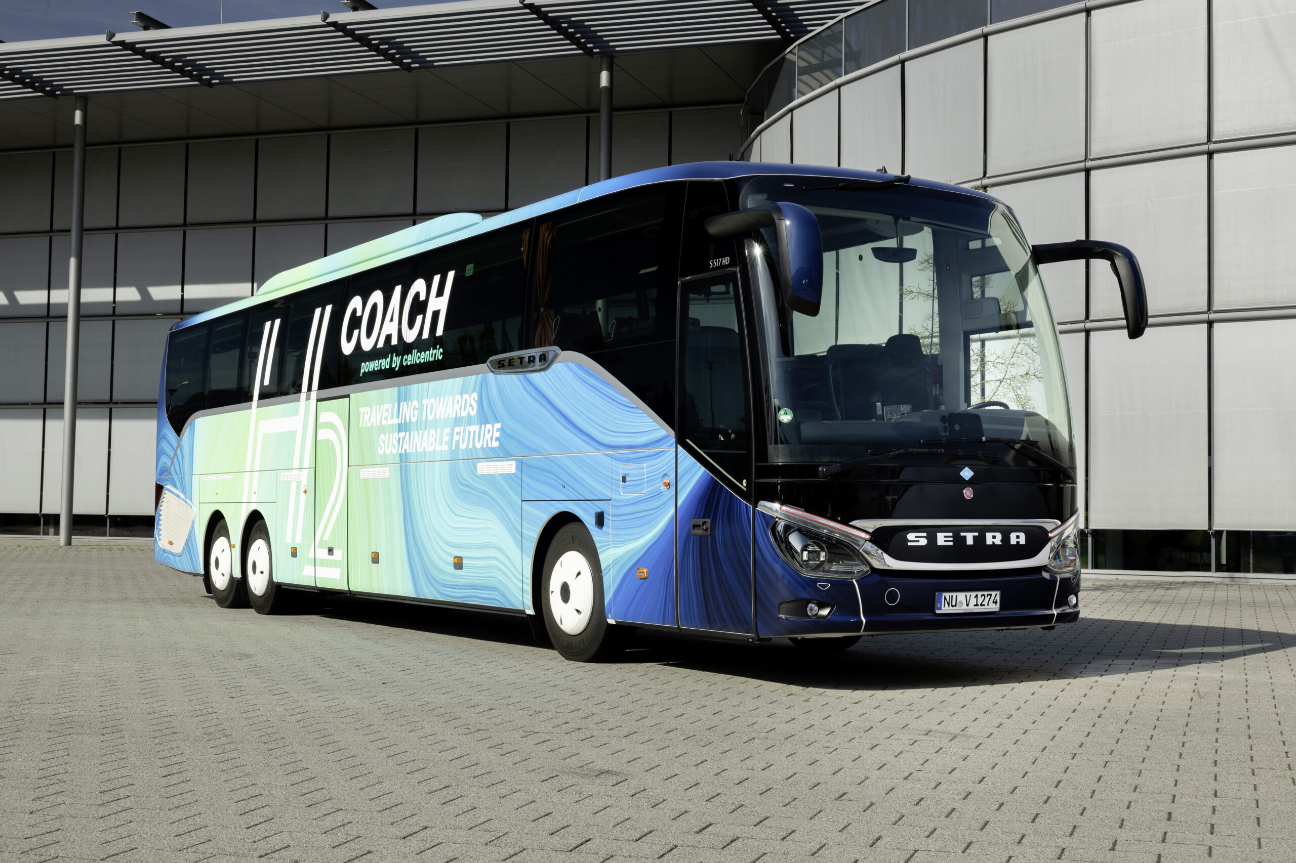 Daimler Buses hợp tác với FEV để ra mắt mẫu xe thử nghiệm Setra chạy bằng hydro đầu tiên FEV and Daimler Buses have jointly developed the