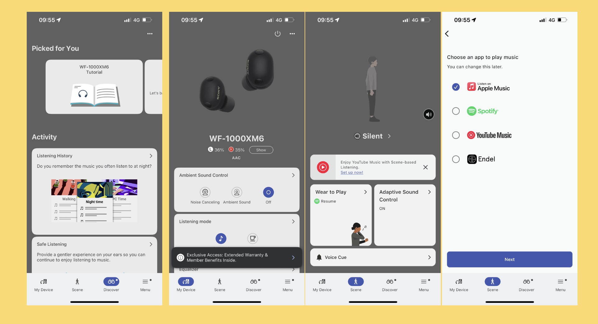 Ứng dụng Sony | Sound Connect thực sự hữu ích để người dùng tuỳ chỉnh và khai thác các tính năng nâng cao.