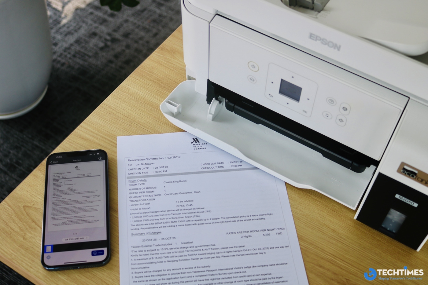 Chất lượng bản in rất tốt, sắc nét và rõ ràng.