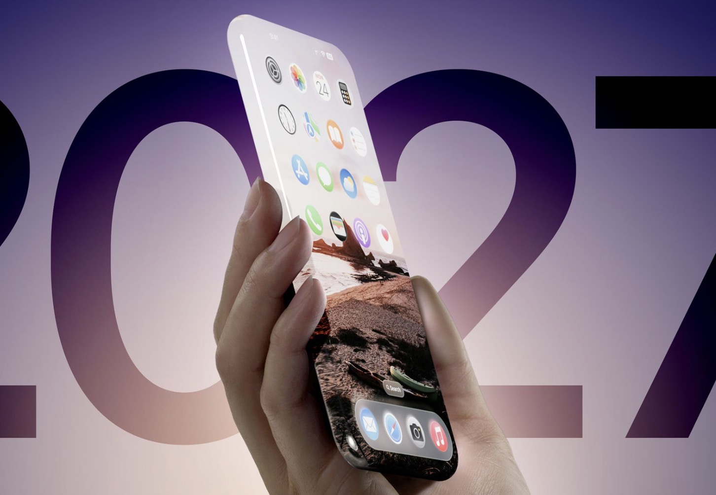 Apple được cho là phát triển iPhone màn hình cong nhẹ, hướng đến thiết kế mềm mại hơn