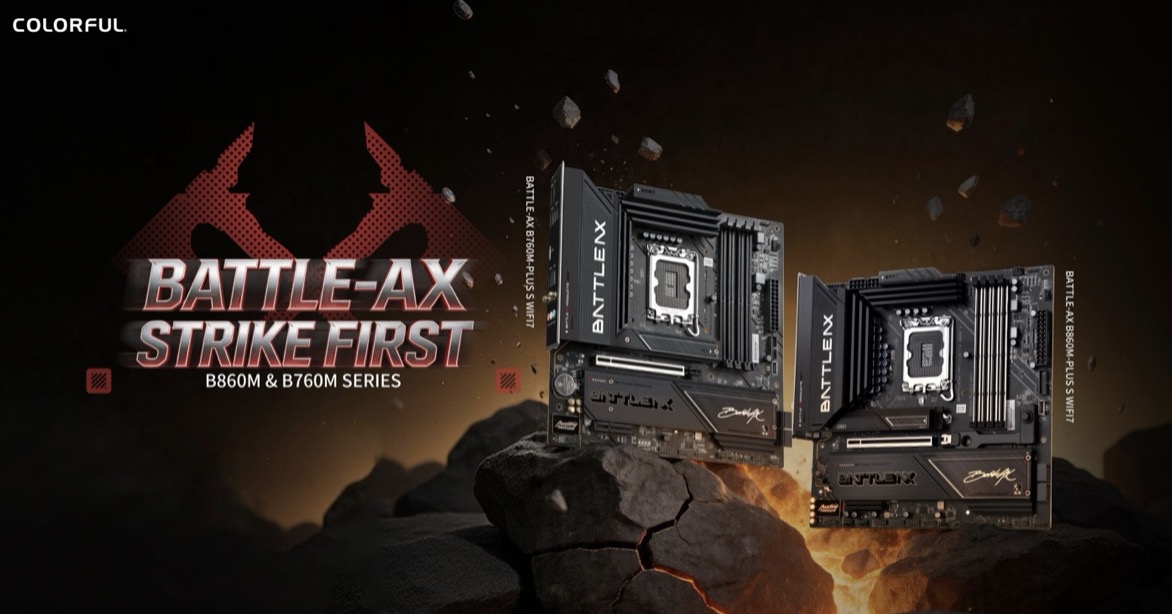 COLORFUL ra mắt bo mạch chủ BATTLE-AX mới, tích hợp Wi-Fi 7 và nâng cấp toàn diện