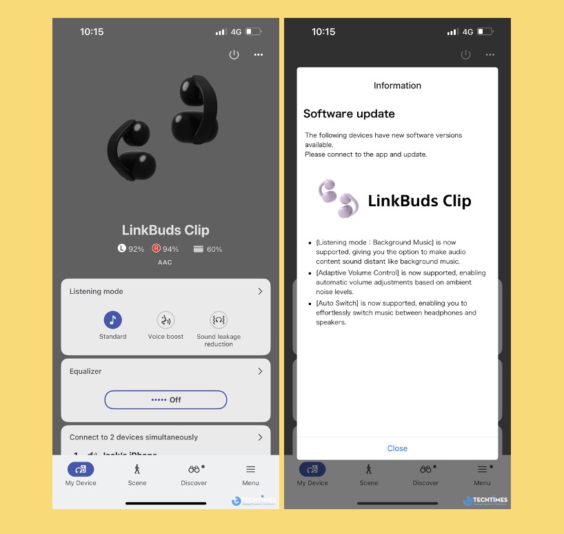 Kết nối đa điểm giúp chuyển đổi giữa điện thoại và laptop khá tiện lợi. Trong phần lớn thời gian sử dụng, kết nối ổn định và không gây gián đoạn đáng kể.