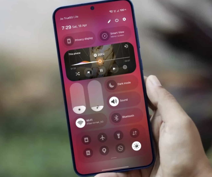 Samsung One UI 9 lộ diện thay đổi lớn, tách nút bật/tắt khỏi thanh điều chỉnh sáng và âm thanh