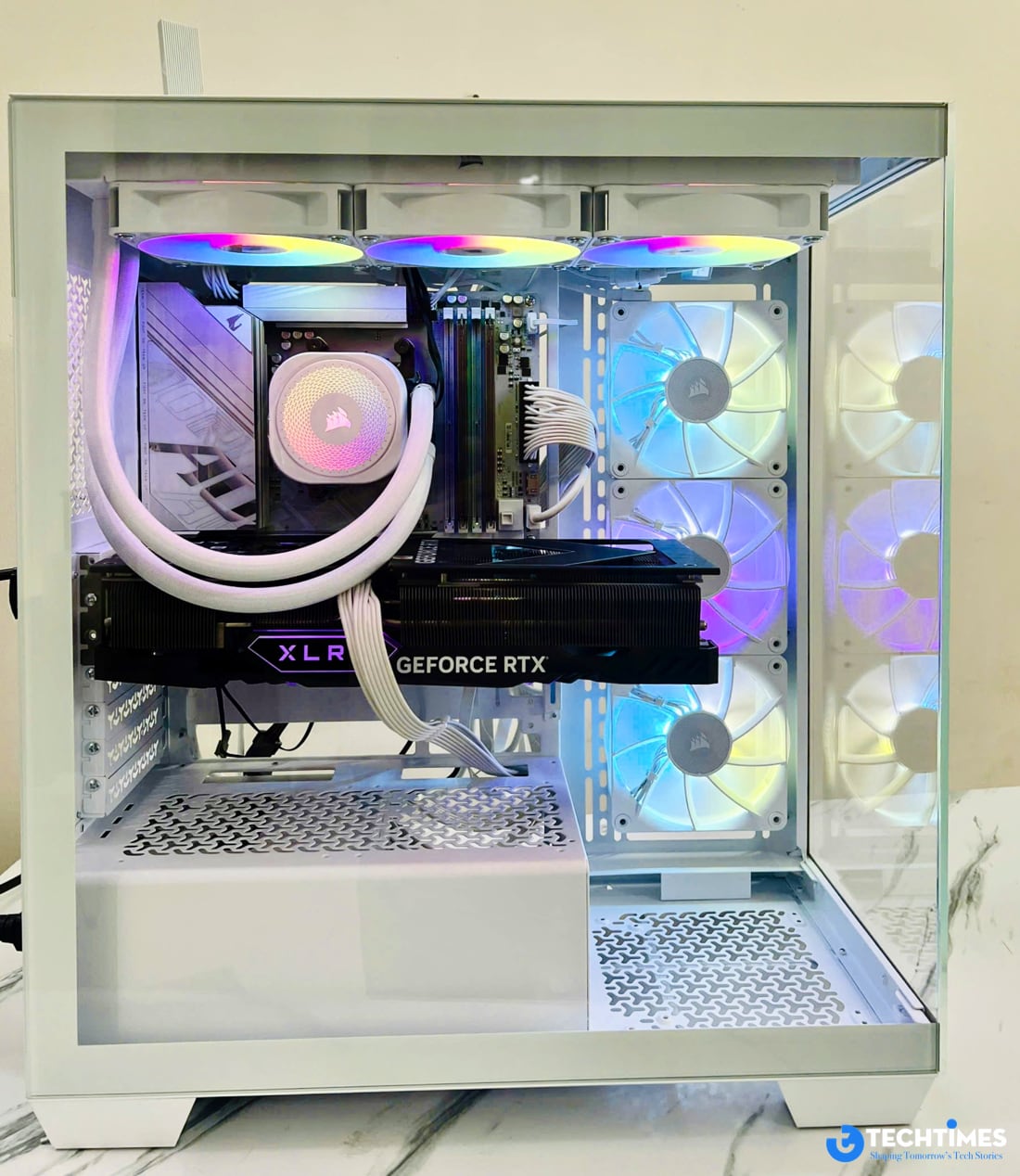 Corsair iCUE LINK 3500X RGB & NAUTILUS 360 RS ARGB White: Combo build PC trắng đẹp, mát và dễ chơi TechTimes Vietnam Corsair iCUE LINK 3500X RGB NAUTILUS 360 RS ARGB White TechTimes 13 TechTimes Vietnam Corsair iCUE LINK 3500X RGB & NAUTILUS 360 RS ARGB White: Combo build PC trắng đẹp, mát và dễ chơi