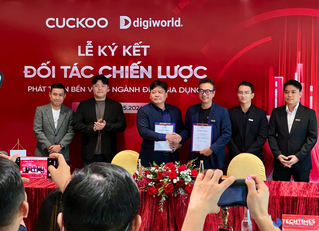 Digiworld và Cuckoo tăng cường hợp tác chiến lược, mở rộng thị trường điện gia dụng tại Việt Nam