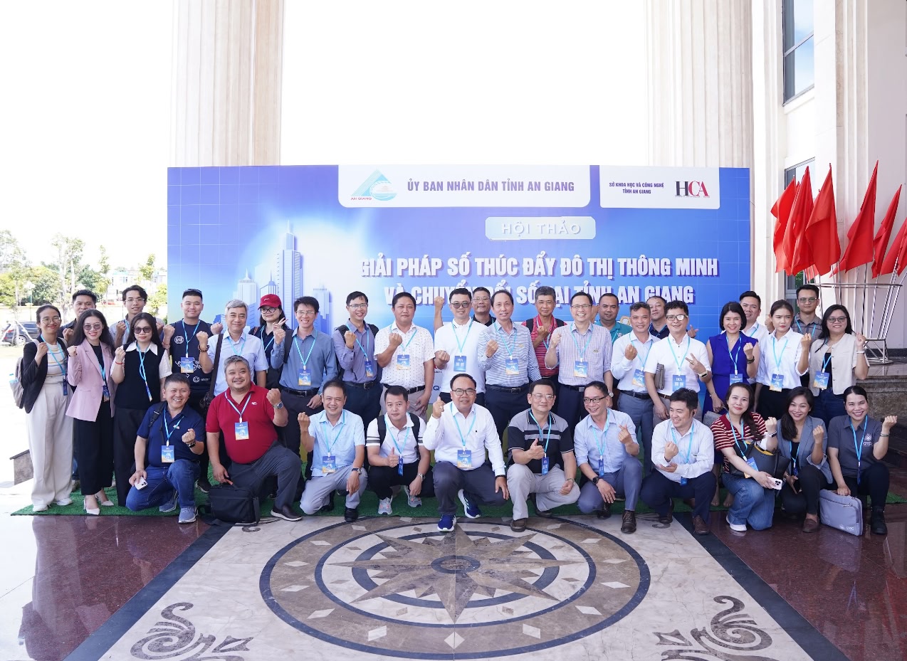 IMG 1034 TechTimes Vietnam An Giang phối hợp cùng HCA tổ chức hội thảo thúc đẩy đô thị thông minh và chuyển đổi số cấp cơ sở