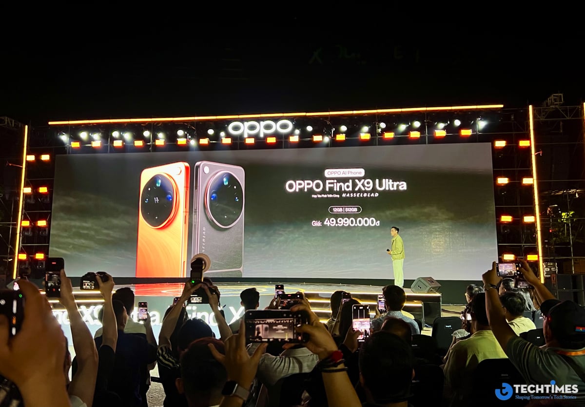 OPPO Find X9 Ultra TechTimes 1 TechTimes Vietnam OPPO ra mắt bộ đôi Find X9 Ultra và Find X9s tại Việt Nam, nâng tầm nhiếp ảnh di động