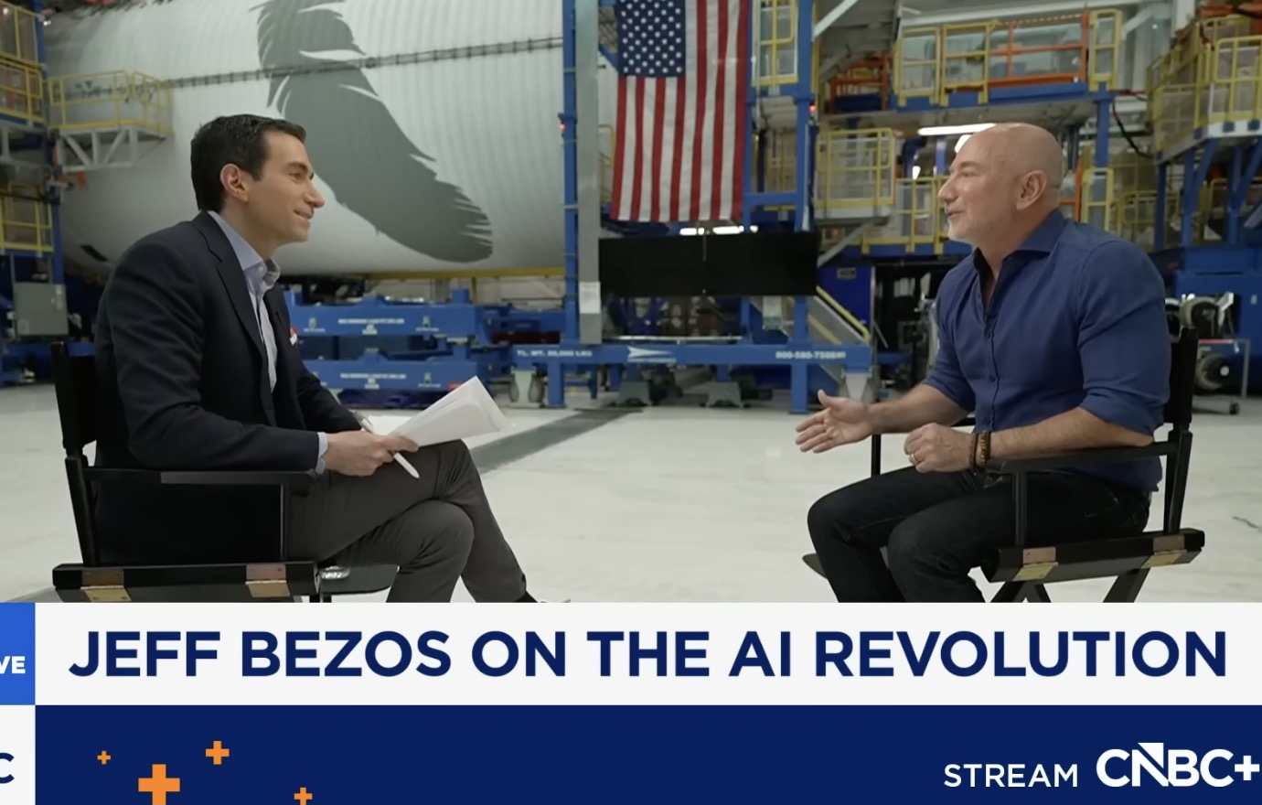 Jeff Bezos: Bong bóng AI có thể vỡ, nhưng công nghệ tạo ra vẫn sẽ thay đổi thế giới TechTimes Vietnam Jeff Bezos: Bong bóng AI có thể vỡ, nhưng công nghệ tạo ra vẫn sẽ thay đổi thế giới
