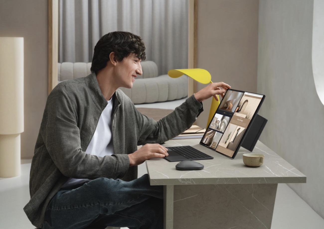 ASUS Zenbook DUO (2026) mở đặt trước tại Việt Nam, laptop hai màn hình giành giải Vàng iF Design