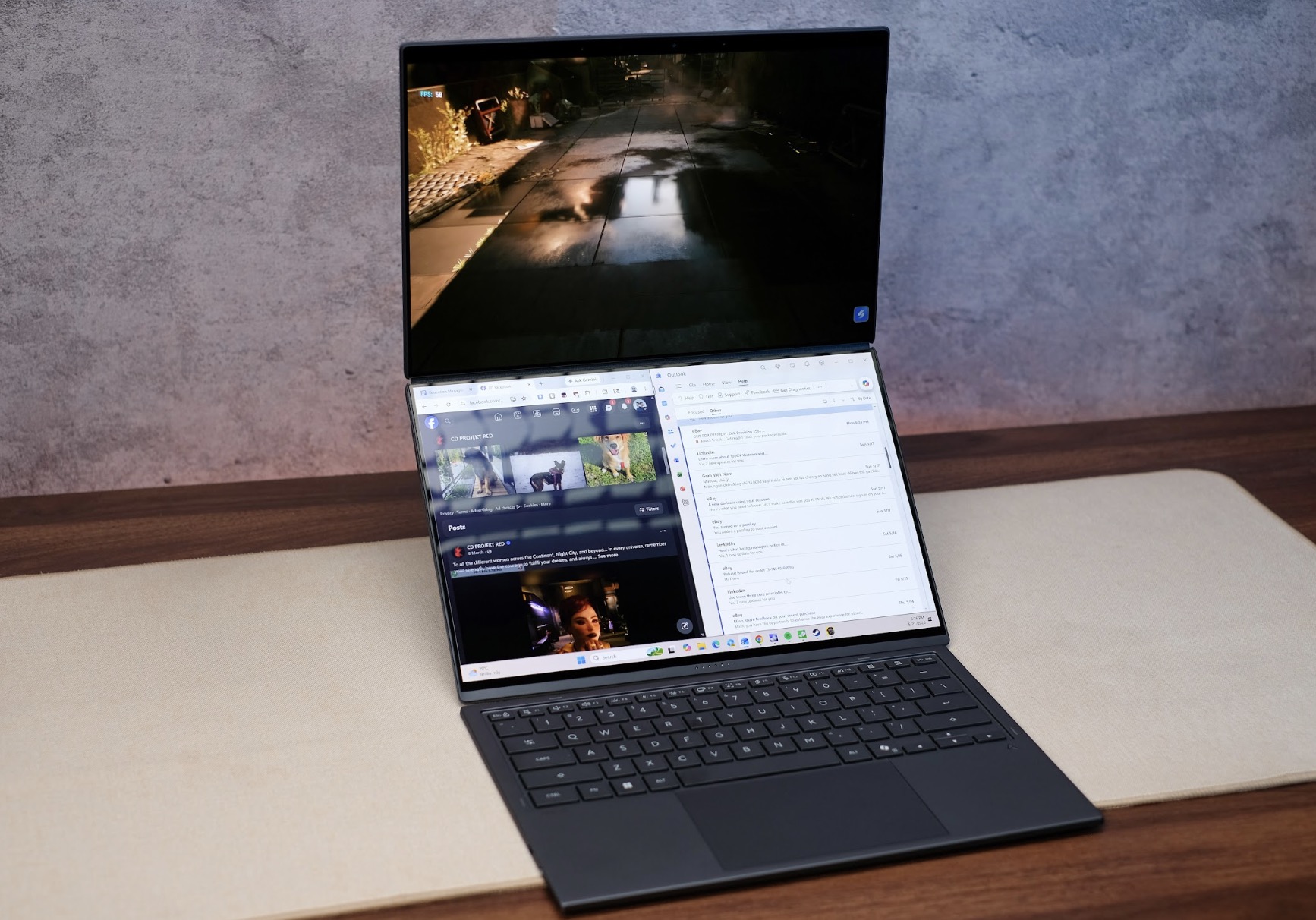 ASUS Zenbook DUO 2026 ra mắt: Laptop AI hai màn hình tiếp tục được nâng cấp mạnh mẽ hơn TechTimes Vietnam ASUS Zenbook DUO 2026 ra mắt: Laptop AI hai màn hình tiếp tục được nâng cấp mạnh