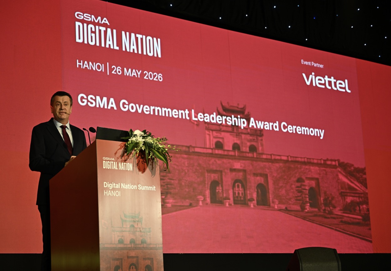 Việt Nam nhận giải thưởng cao nhất của GSMA về lãnh đạo chuyển đổi số và phát triển kinh tế số quốc gia