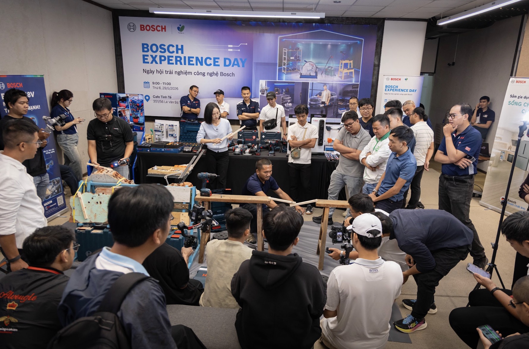 Bosch mang công nghệ ứng dụng thực tiễn đến gần hơn với người dùng Việt Nam
