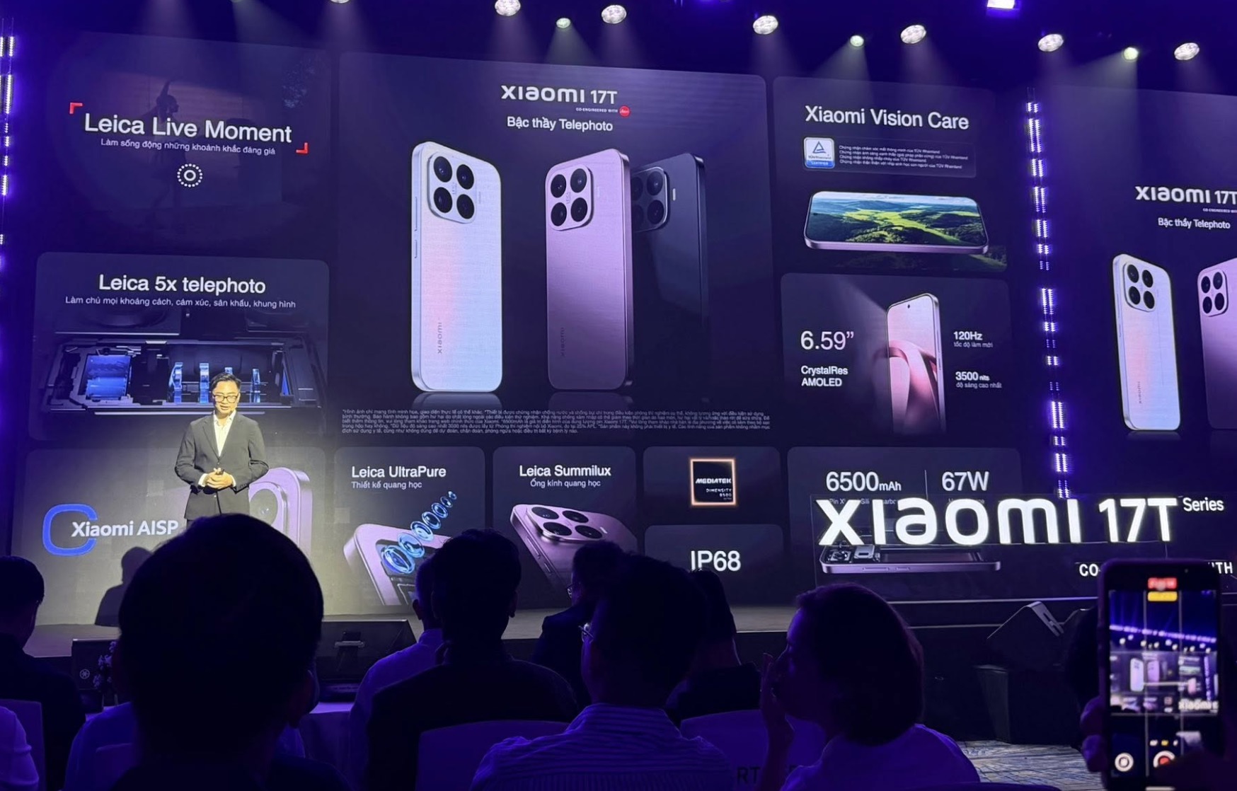 Xiaomi 17T Series ra mắt tại Việt Nam với camera Leica 5x và pin 7.000mAh, giá từ 20,09 triệu đồng TechTimes Vietnam Xiaomi 17T Series chính thức mở bán tại Việt Nam từ ngày 29/5/2026 thông qua hệ thống Xiaomi Store, website mi.com, các sàn thương mại điện tử cùng chuỗi bán lẻ trên toàn quốc.