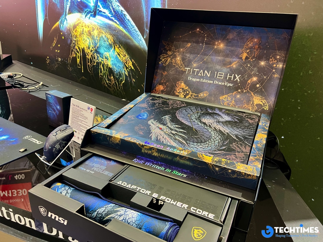 Titan 18 HX Dragon Edition Draco Epic – cỗ máy biểu tượng cho tuổi 40 của MSI