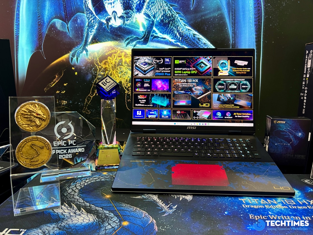 Titan 18 HX Dragon Edition Draco Epic – cỗ máy biểu tượng cho tuổi 40 của MSI