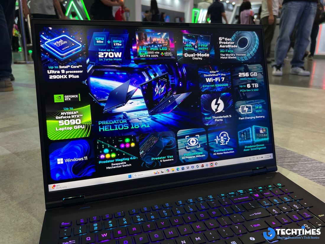 COMPUTEX Acer TechTimes 43 TechTimes Vietnam COMPUTEX 2026: Predator Helios 18 AI và Nitro 16 - Acer mang sức mạnh AI PC và gaming lên một tầm cao mới