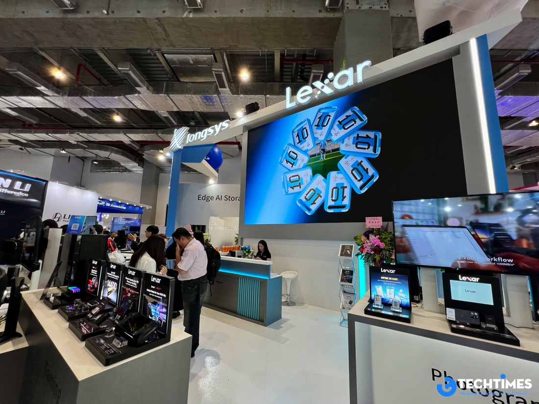 Sau khi tham quan khu vực trưng bày của Lexar tại COMPUTEX 2026, TechTimes nhận thấy hãng đang muốn mở rộng hình ảnh vượt ra ngoài vai trò một nhà sản xuất SSD hay thẻ nhớ truyền thống. Những sản phẩm được giới thiệu năm nay đều xoay quanh ý tưởng rằng dữ liệu sẽ là nền tảng cho mọi hoạt động AI trong tương lai.