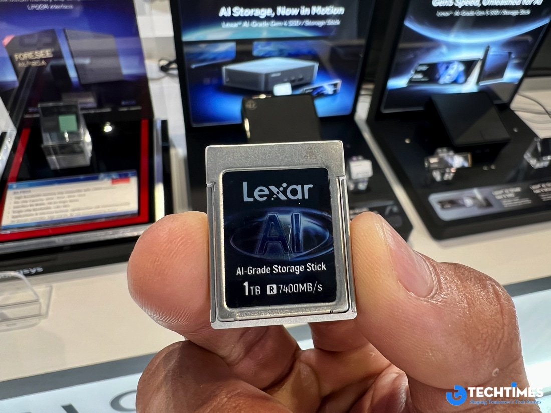 COMPUTEX Lexar TechTimes 9 TechTimes Vietnam COMPUTEX 2026: Trên tay loạt giải pháp lưu trữ AI của Lexar, từ SSD Gen5 đến Storage Stick thế hệ mới