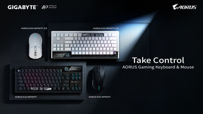 GIGABYTE ra mat the he gaming gearmoi voi ban phim TechTimes Vietnam GIGABYTE ra mắt thế hệ gaming gearmới với bàn phím AORUS K10 INFINITY và chuột M10 INFINITY tại COMPUTEX 2026