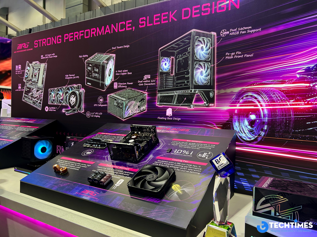 IMG 2650 2 TechTimes Vietnam COMPUTEX 2026: Gian trưng bày linh kiện MSI nổi bật với AI, màn hình QD-OLED và tham vọng vượt khỏi thế giới gaming