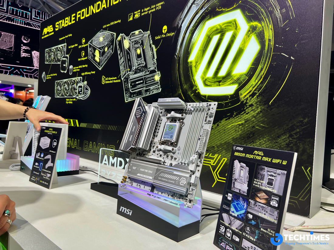 IMG 2653 2 TechTimes Vietnam COMPUTEX 2026: Gian trưng bày linh kiện MSI nổi bật với AI, màn hình QD-OLED và tham vọng vượt khỏi thế giới gaming