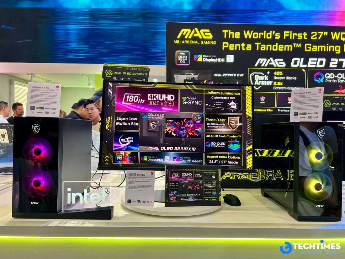IMG 2654 2 TechTimes Vietnam COMPUTEX 2026: Gian trưng bày linh kiện MSI nổi bật với AI, màn hình QD-OLED và tham vọng vượt khỏi thế giới gaming