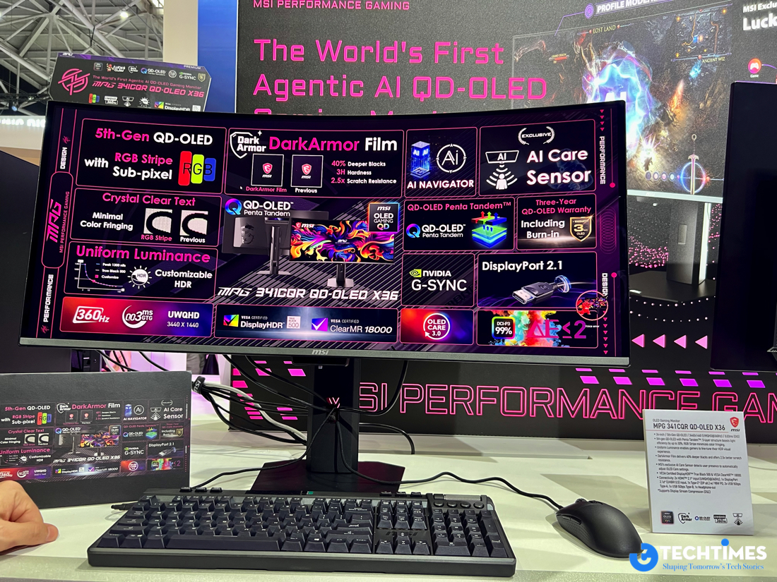 IMG 2658 2 TechTimes Vietnam COMPUTEX 2026: Gian trưng bày linh kiện MSI nổi bật với AI, màn hình QD-OLED và tham vọng vượt khỏi thế giới gaming