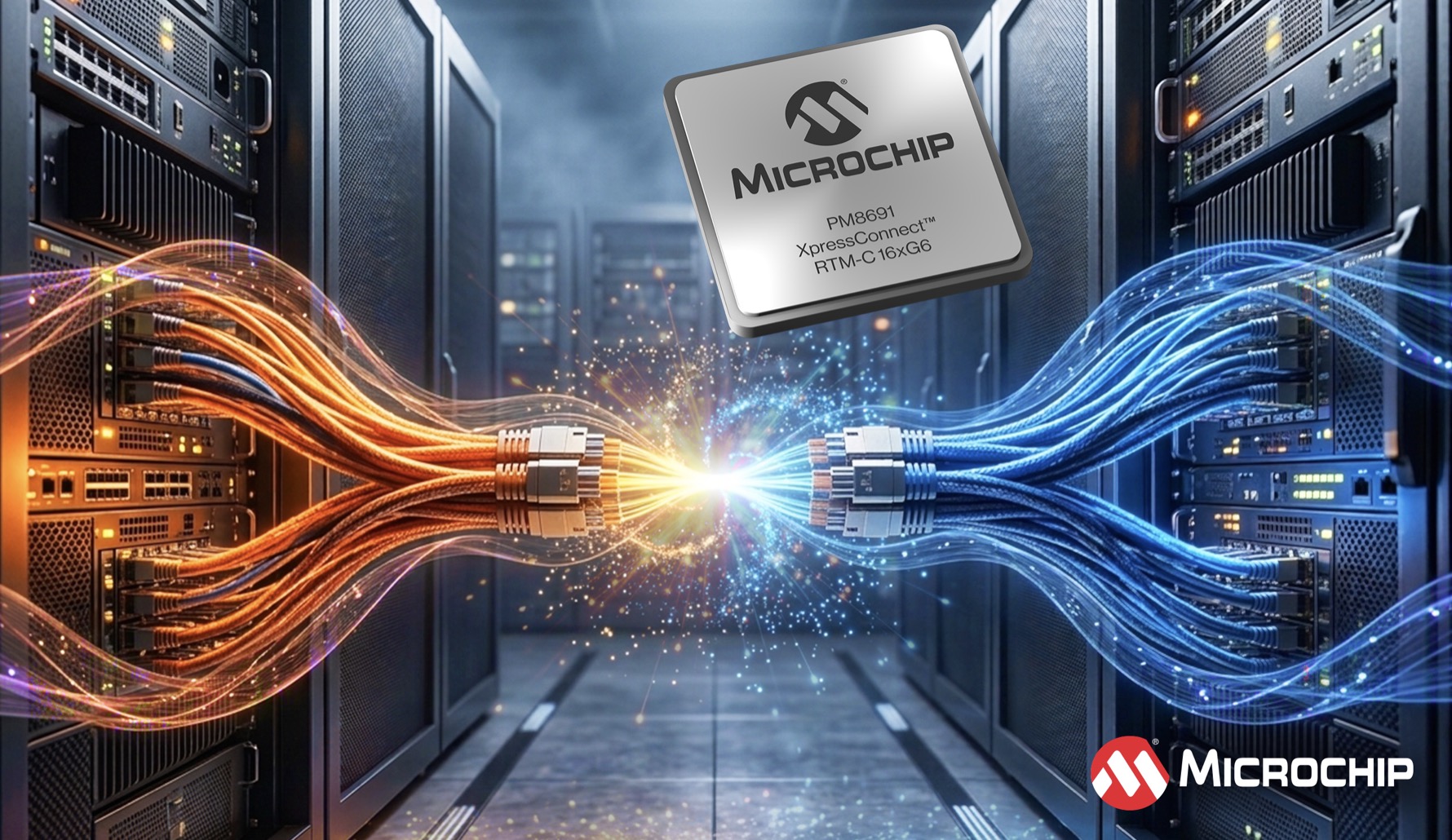 Microchip ra mắt XpressConnect PCIe 6.0 và CXL 3.1 giúp giảm độ trễ và mở rộng tín hiệu cho AI Data Center