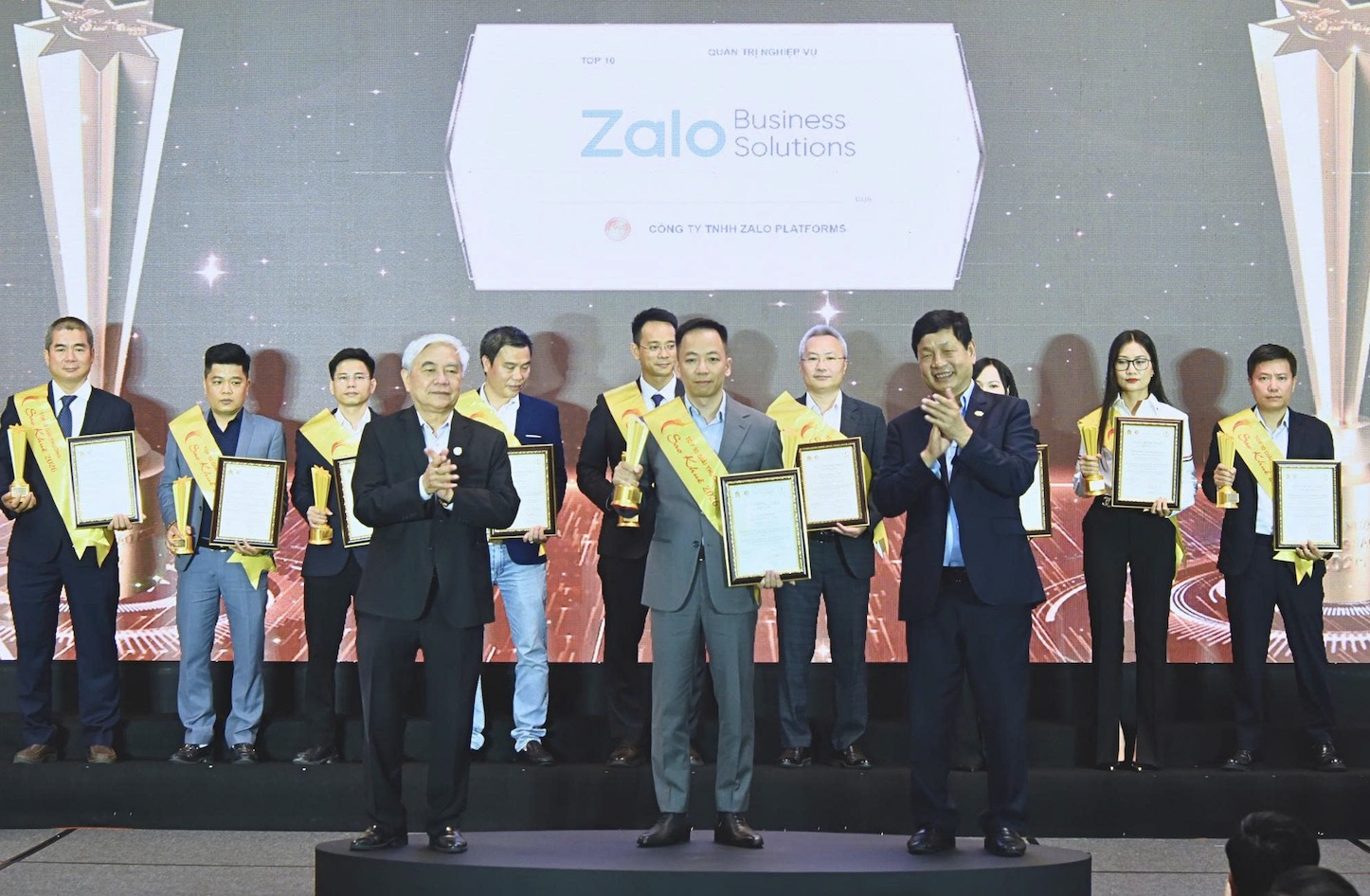 Zalo Business Solutions giành 2 giải thưởng tại Sao Khuê 2026, khẳng định vị thế nền tảng doanh nghiệp