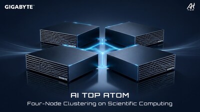 GIGABYTE trình diễn cụm Four Node AI TOP ATOM trong tính toán khoa học TechTimes Vietnam GIGABYTE trinh dien cum Four Node AI TOP ATOM trong TechTimes Vietnam GIGABYTE trình diễn cụm Four Node AI TOP ATOM trong tính toán khoa học
