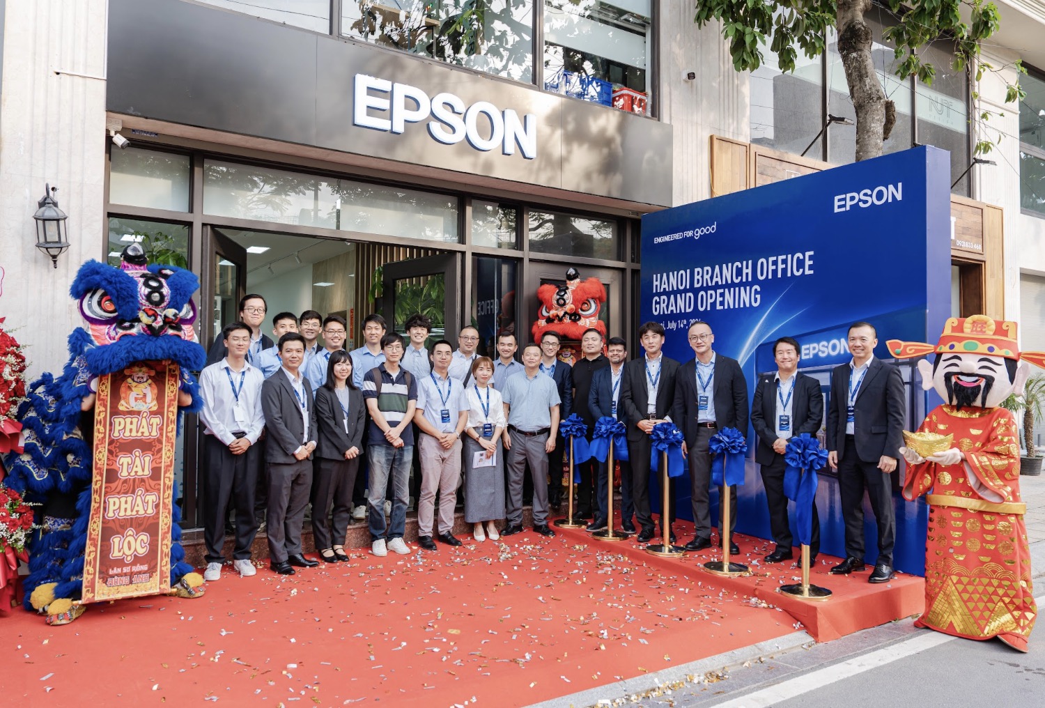 Epson khai trương văn phòng và Trung tâm Giải pháp mới tại Hà Nội, thúc đẩy tự động hóa cho DN Việt