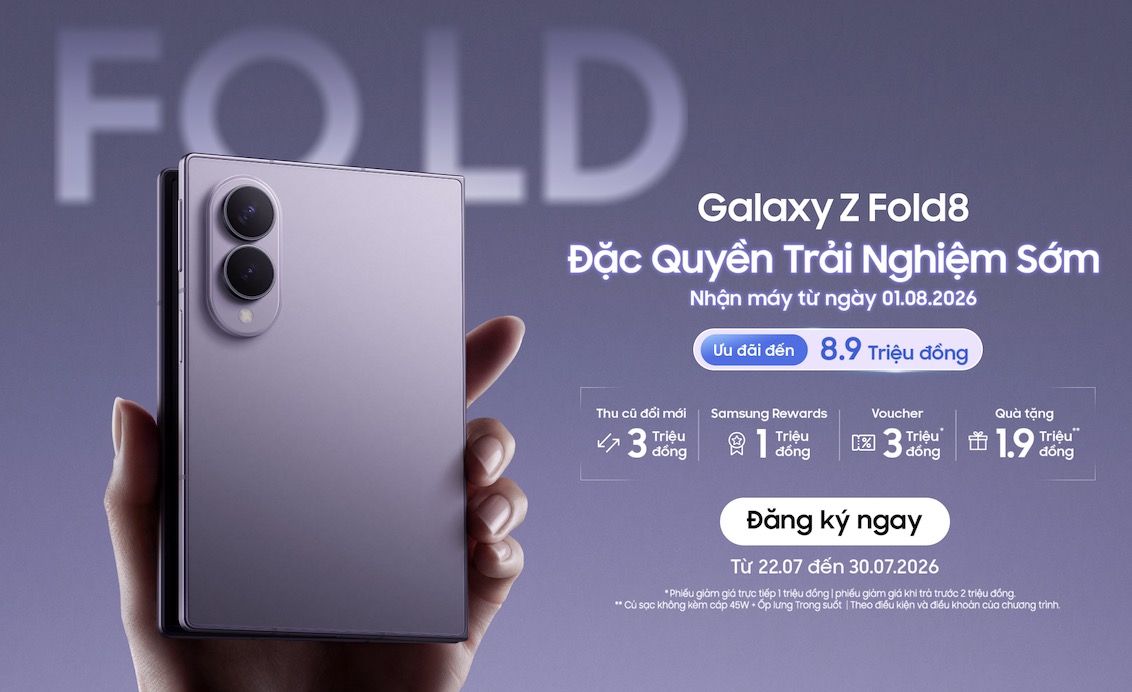 Samsung mở chương trình trải nghiệm sớm Galaxy Z Fold8 tại thị trường Việt Nam TechTimes Vietnam Samsung mở chương trình trải nghiệm sớm Galaxy Z Fold8 tại thị trường Việt Nam