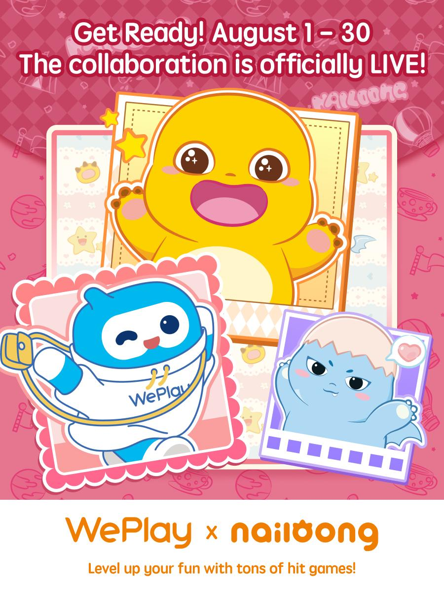 WePlay bắt tay cùng IP nổi tiếng “Nailoong”, mang đến ba Poster Sự Kiện Lễ Hội Mùa Hè WePlay X Nailoong -1