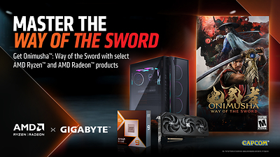 GIGABYTE hop tac voi AMD mang game quotbom tanquot Onimusha TechTimes Vietnam GIGABYTE hợp tác với AMD mang game "bom tấn" Onimusha: Way of the Sword đến với game thủ