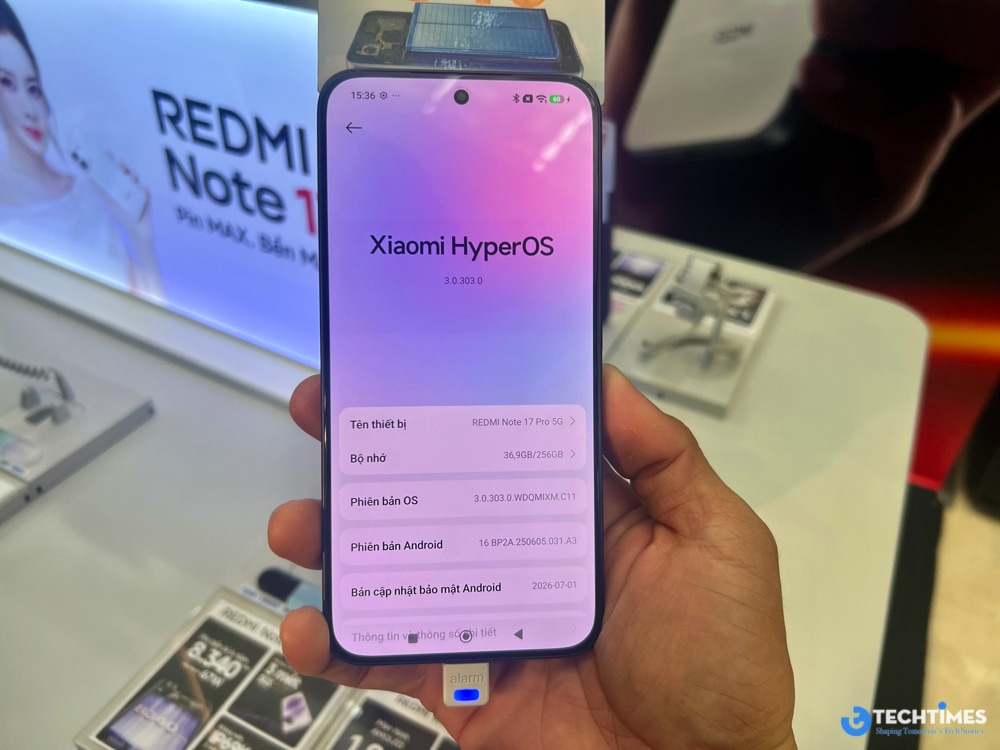 Xiaomi ra mắt REDMI Note 17 Series tại Việt Nam, nâng cấp mạnh về pin và độ bền TechTimes Vietnam Xiaomi ra mắt REDMI Note 17 Series tại Việt Nam, nâng cấp mạnh về pin và độ bền
