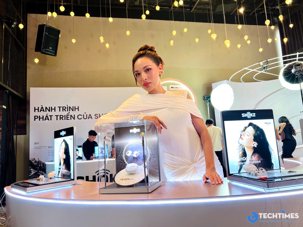 Shokz OpenDots 2 ra mắt tại Việt Nam với giá 5,99 triệu đồng, tích hợp Dolby Audio và thiết kế kẹp tai TechTimes Vietnam Shokz OpenDots 2 ra mắt tại Việt Nam với giá 5,99 triệu đồng, tích hợp Dolby Audio và thiết kế kẹp tai