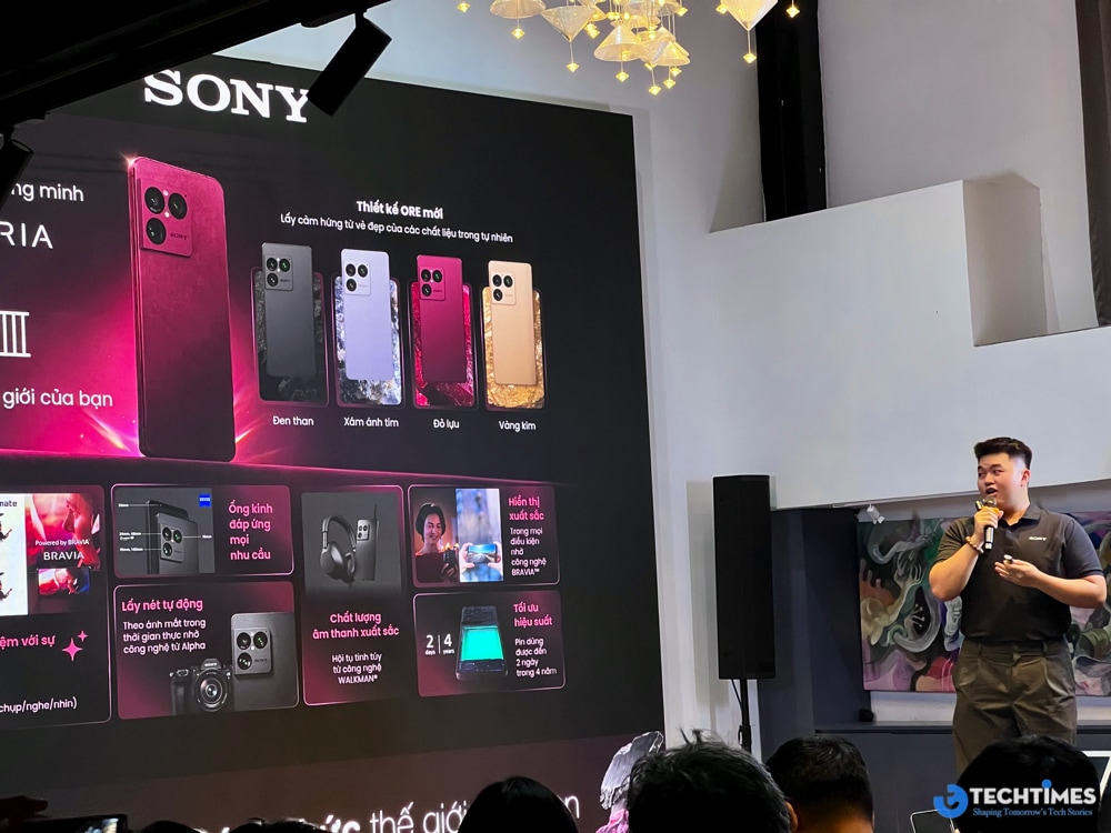 Sony Xperia 1 VIII ra mắt tại Việt Nam, đưa AI vào trải nghiệm nhiếp ảnh, giá gần 39 triệu đồng TechTimes Vietnam Sony Xperia 1 VIII ra mắt tại Việt Nam, đưa AI vào trải nghiệm nhiếp ảnh, giá gần 39 triệu đồng