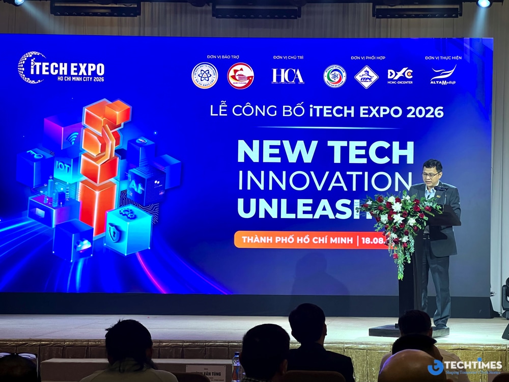 Ông Lâm Nguyễn Hải Long phát biểu tại iTECH EXPO 2026