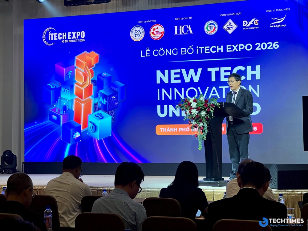 Ông Nguyễn Hữu Yên phát biểu tại iTECH EXPO 2026