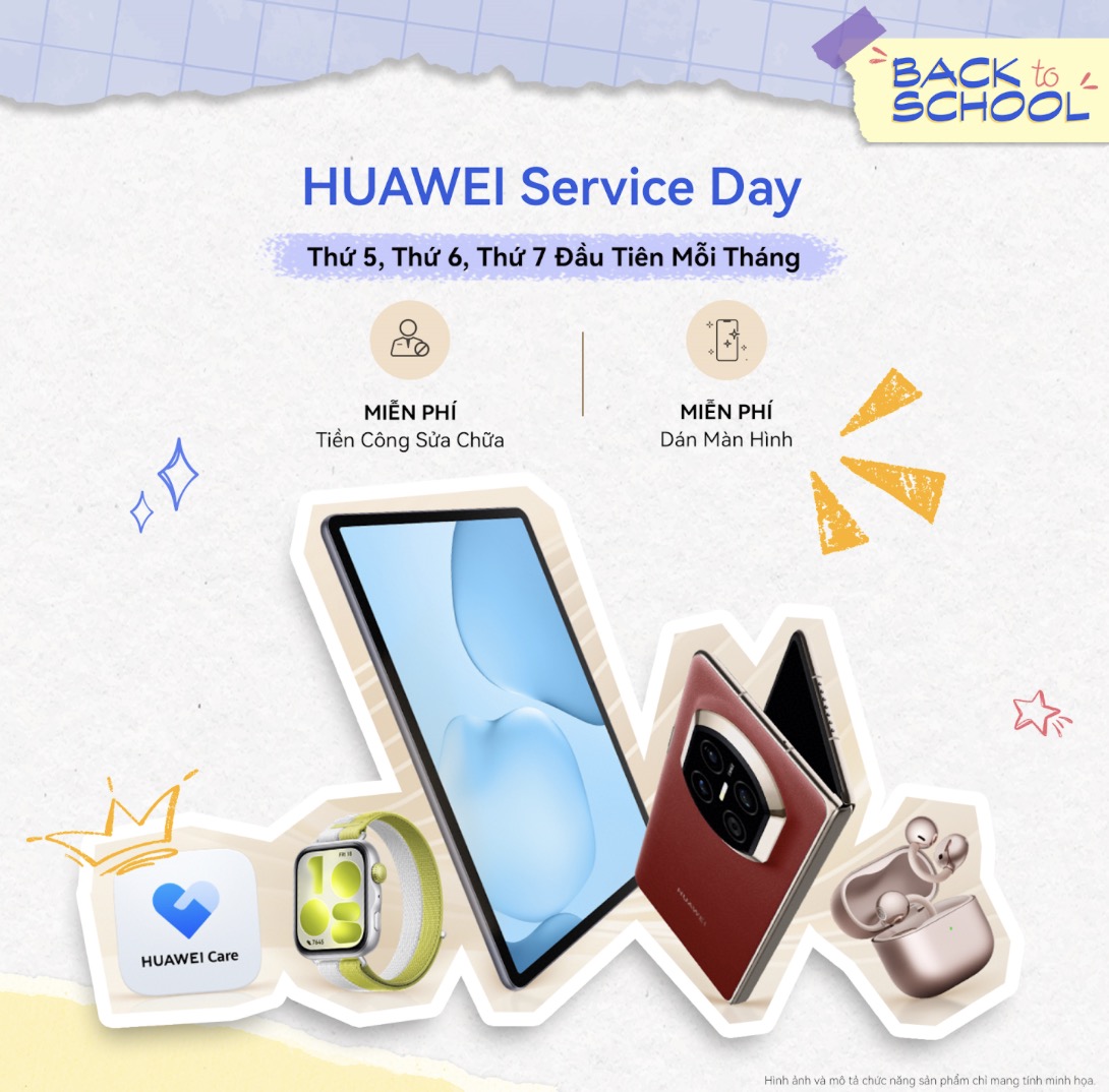 Huawei triển khai chương trình Back To School 2026 với nhiều ưu đãi dành cho học sinh, sinh viên