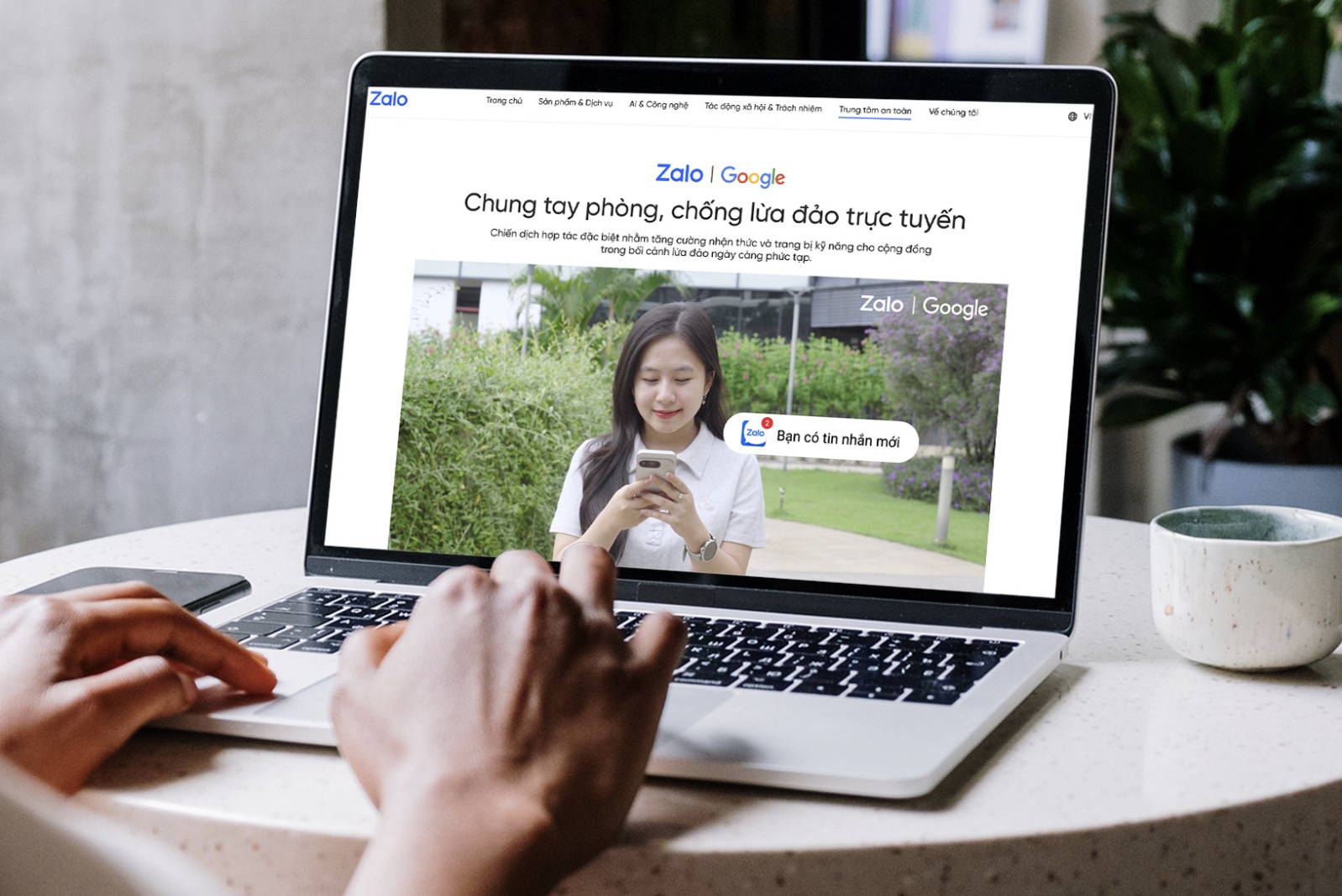 Zalo và Google hợp tác triển khai Trung tâm an toàn, chung tay chống lừa đảo trực tuyến TechTimes Vietnam Zalo và Google hợp tác triển khai Trung tâm an toàn, chung tay chống lừa đảo trực tuyến
